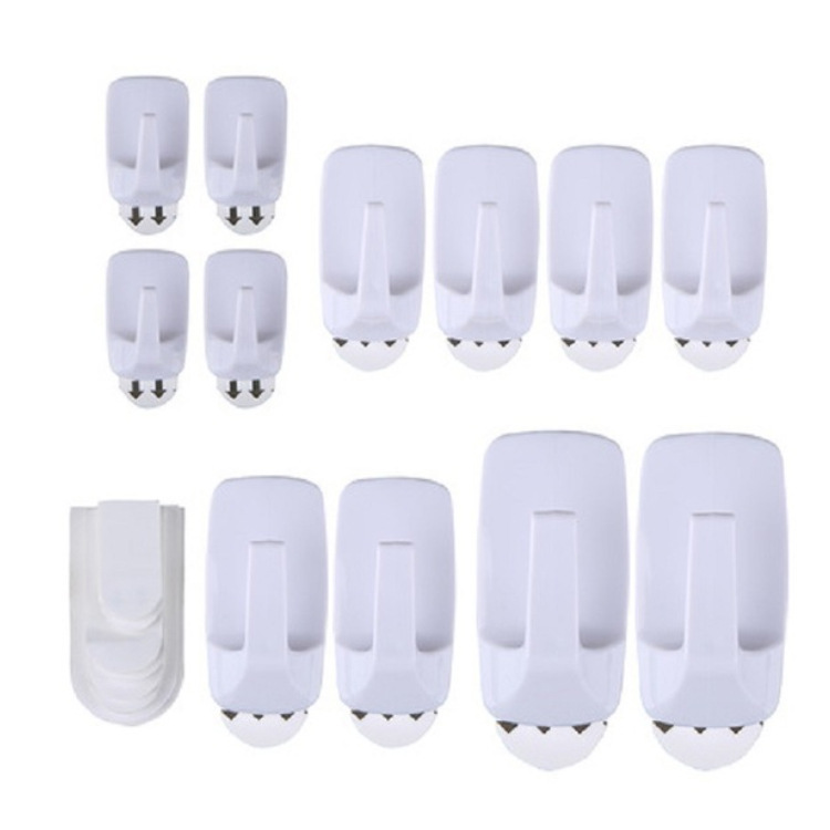 源头工厂定制箭头挂钩双面无痕胶可移胶 可拉易撕不伤墙 免钉胶