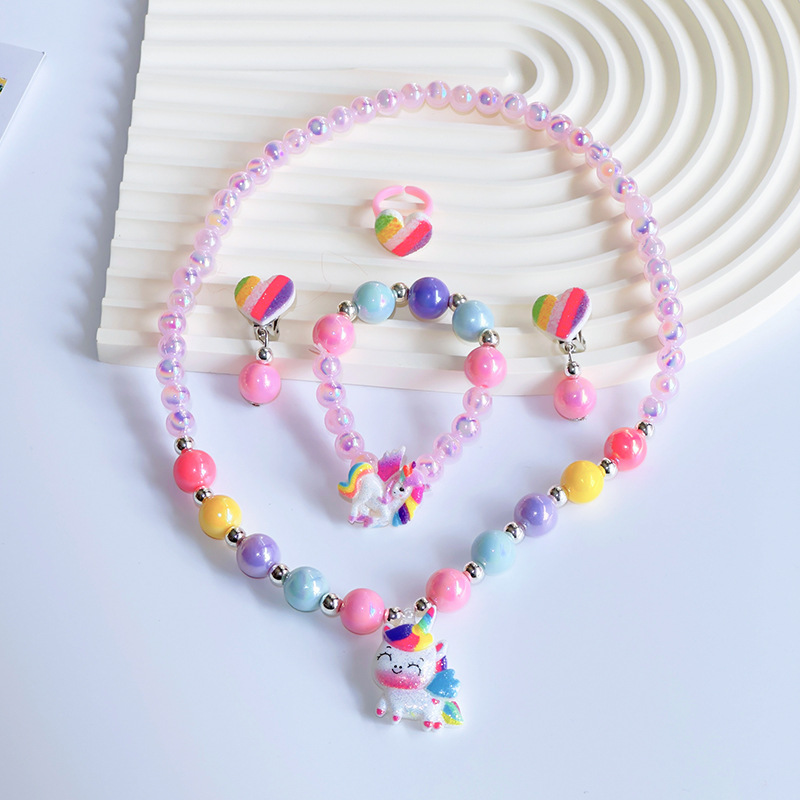 글리터 러브 유니콘 5종 세트 [종이카드 포함]