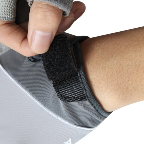 Wholesale Half-Finger Mountain Bike Cycling Sport Outdoor Fitness Anti-Slip Shockproof Breathable Sun Protection Fishing Ice Silk Thin