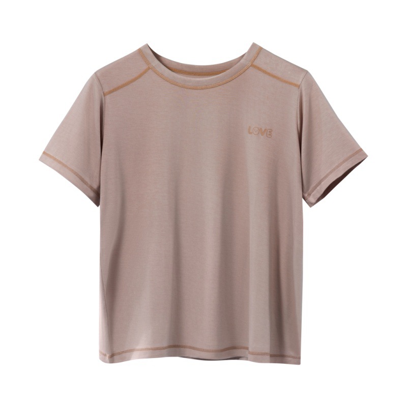 Single top-khaki