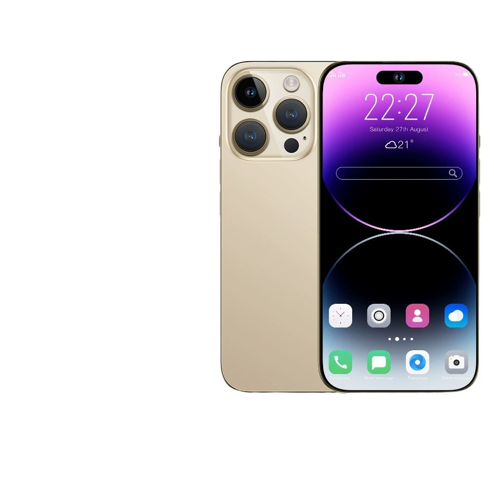 Smartphone i14 Pro Max, Android, Intel Core i14, 5G, 7.3" Display, 8000 mAh