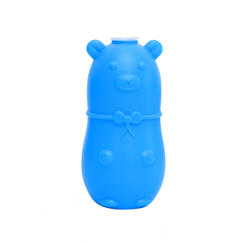 Blue Bubble Bear Toilet Gel Bowling Toilet Cleaning Spirit Bathroom Toilet Cleaner Toilet Cleaning Treasure Street Stall Wholesale