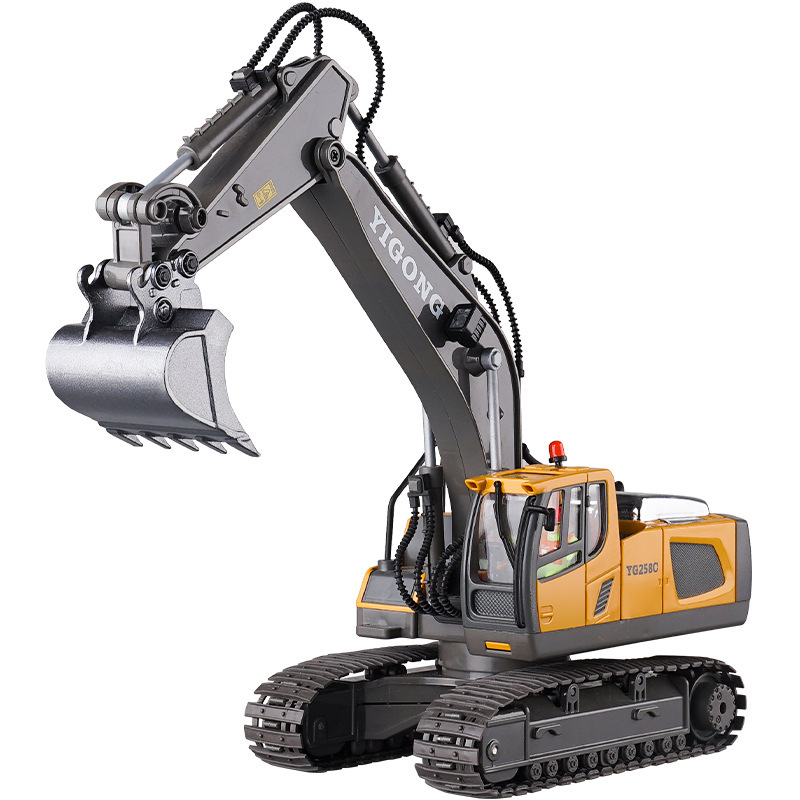 リモコンショベル2.4G無線シミュレーション電動児童少年掘削工事車クロスボーダー玩具卸売り|undefined