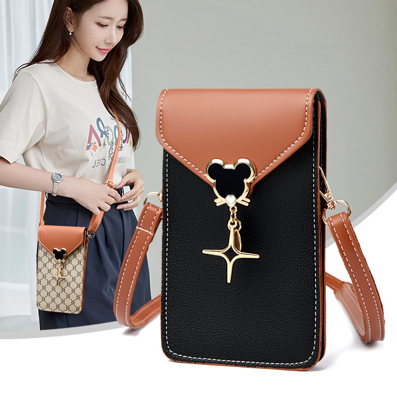 2024 New Fashionable Vertical Mobile Phone Women's Simple Small Bag with Touch Screen Shoulder Bag Versatile Shoulder Crossbody Bag 2024 New Fashionable Vertical Mobile Phone Women's Simple Small Bag with Touch Screen Shoulder Bag Versatile Shoulder Crossbody Bag