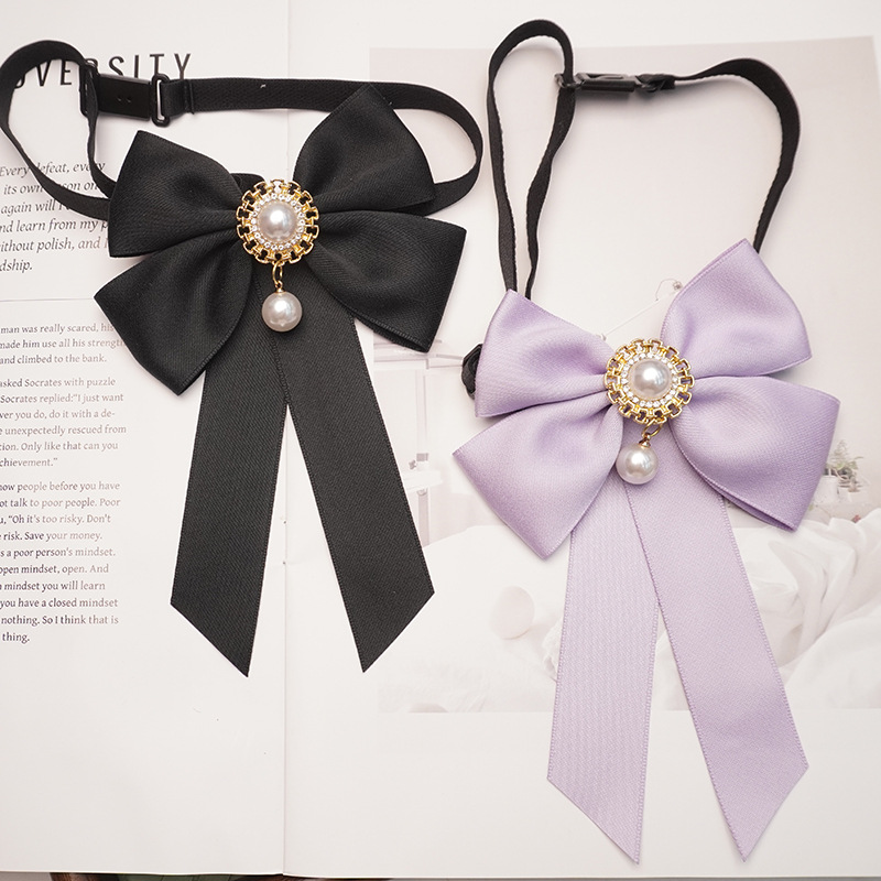 Bow tie with bow