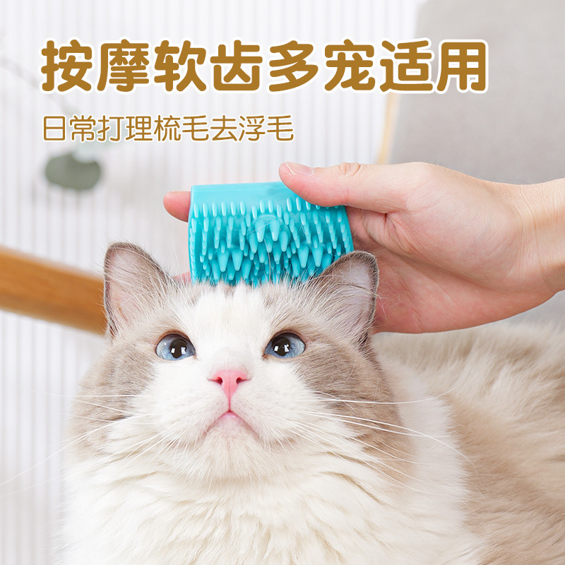 Guantes de gato para mascotas Guantes de pelo de gato de limpieza Guantes de cepillo de masaje de aseo para mascotas Guantes Cepillo de masaje de baño para perros y gatos