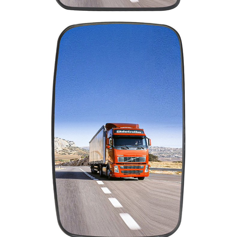 【Wider and Larger】High-Definition, Wear-Resistant Convex Wide-Angle Rearview Mirror for Trucks, Universal for All Trucks