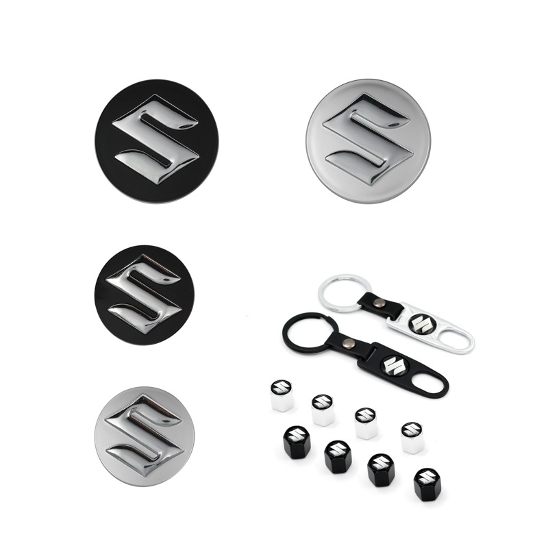 Suitable for Suzuki Wheel Hub Caps for New Sx4, Swift, Ignis, Alto, and Vitara Car Tire Center Caps