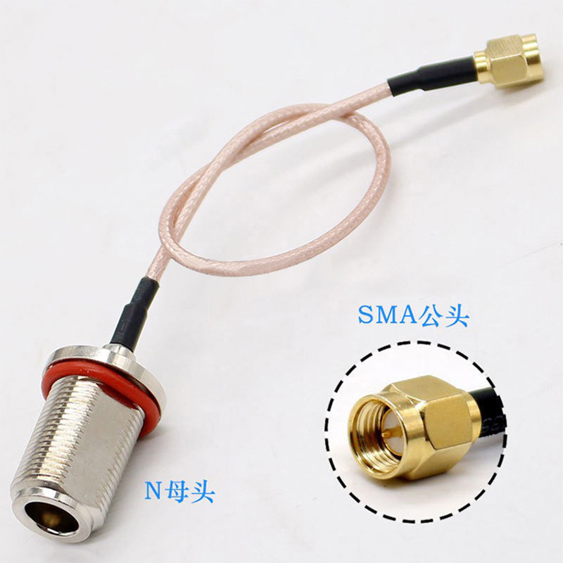 厂家直销 天线转接线 NF转SMAM连接器