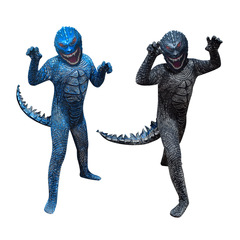 ハロウィン衣装コスプレゴジラGodzilla中大童パフォーマンスモンスター衣装4563