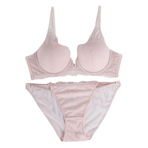 Lace sexy underwear for women, push up big breasts, make the top thin, thick bottom bra, soft steel ring anti-sagging bra supply