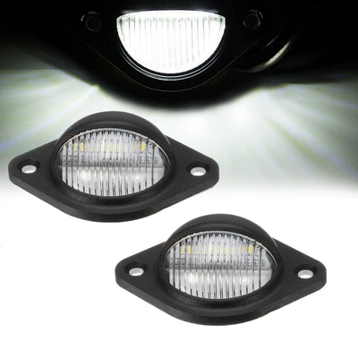 Tail light – Voltage 14cm Round Led Truck - round-license-plate-light-3led-price-of-1-piece