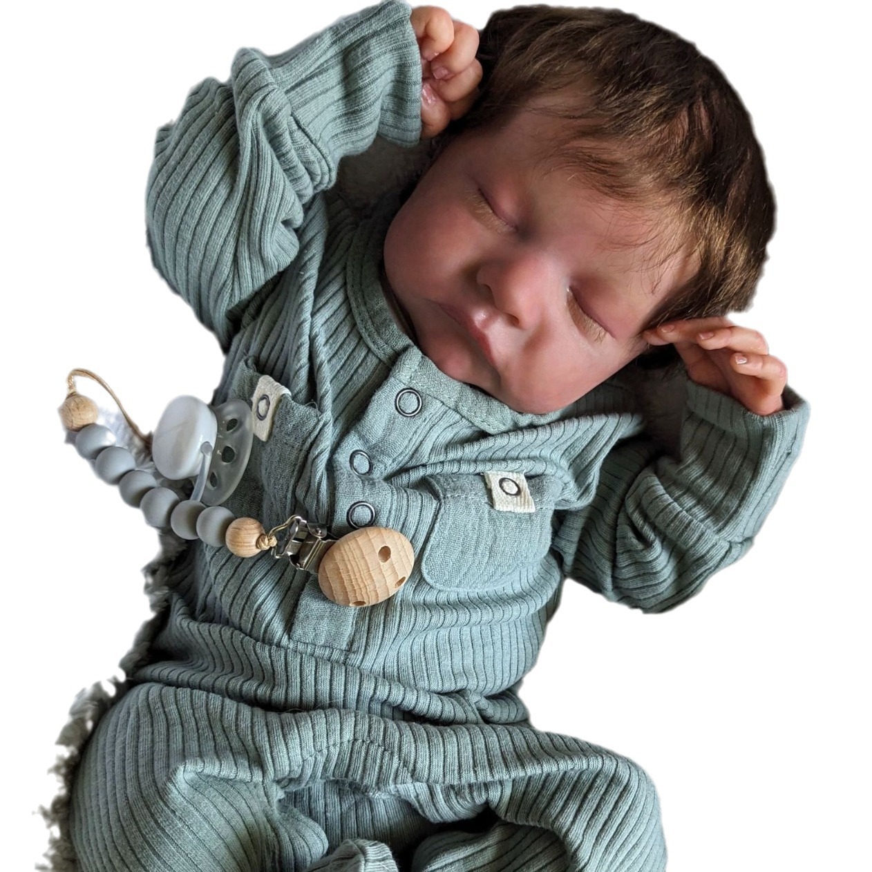 Muñeca Reborn de 46 cm, Bebé Realista Levi, Comercio Electrónico Transfronterizo, Suministro de Blue Ocean, Dropshipping