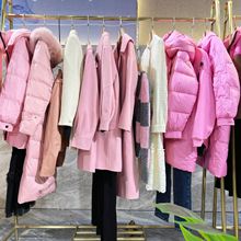冬季羽绒服外套女装尾货批发专柜商场品牌折扣撤柜直播间热销款