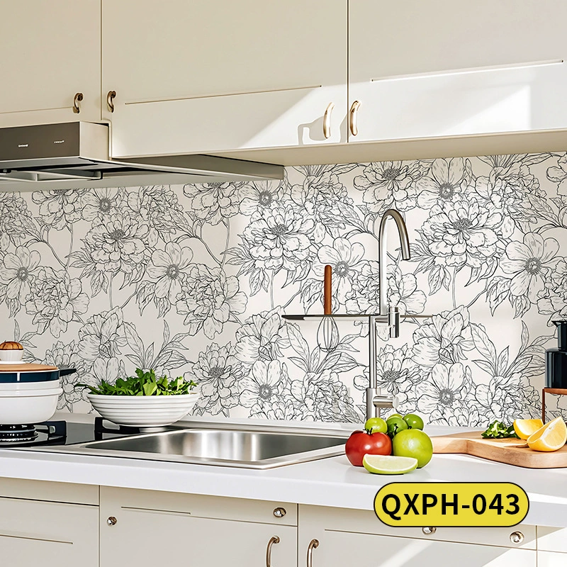 Fresh self-adhesive waterproof sticker, wallpapers