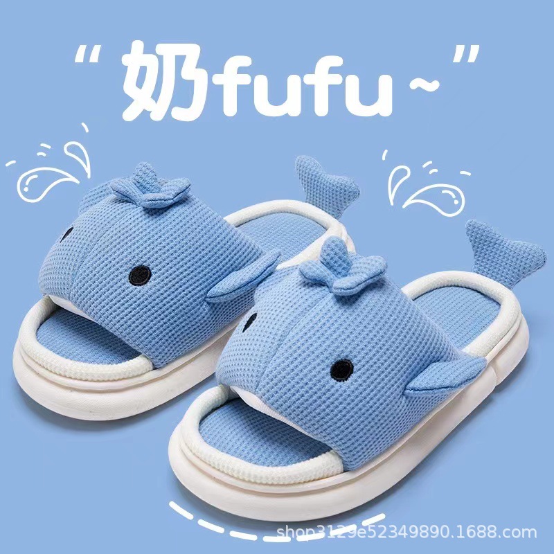 cartoon breathable non-slip women's slippers