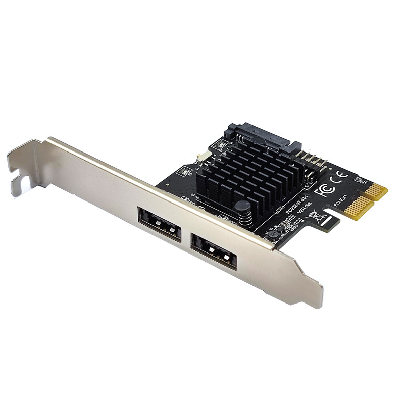 ̨ʽ��pci-eתPower eSATA+USB��չ��6Gת�ӿ�Ӳ���Ȳ��PESATA