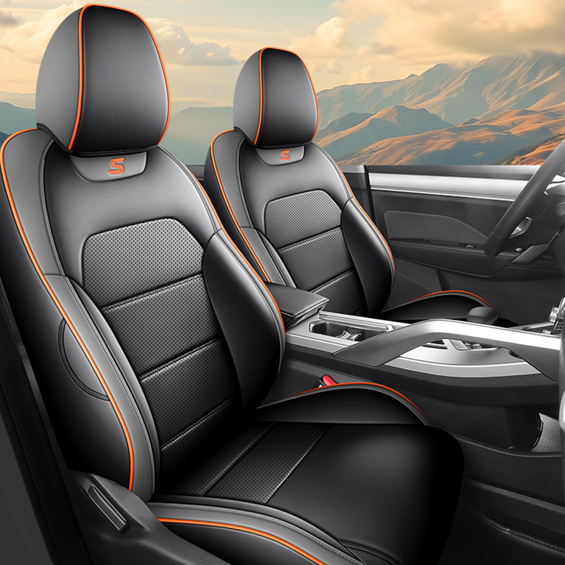 Modelə uyğun (Original) oturacaq örtükləri, Geely Car Seat Cushion - mystery-black