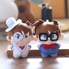 可爱萌侦探柯南怪盗基德小挂件毛绒玩具公仔包包挂饰钥匙扣布娃娃