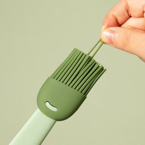 High temperature resistant oil brush kitchen pancake oil brush household non-shedding silicone barbecue baked food edible small brush