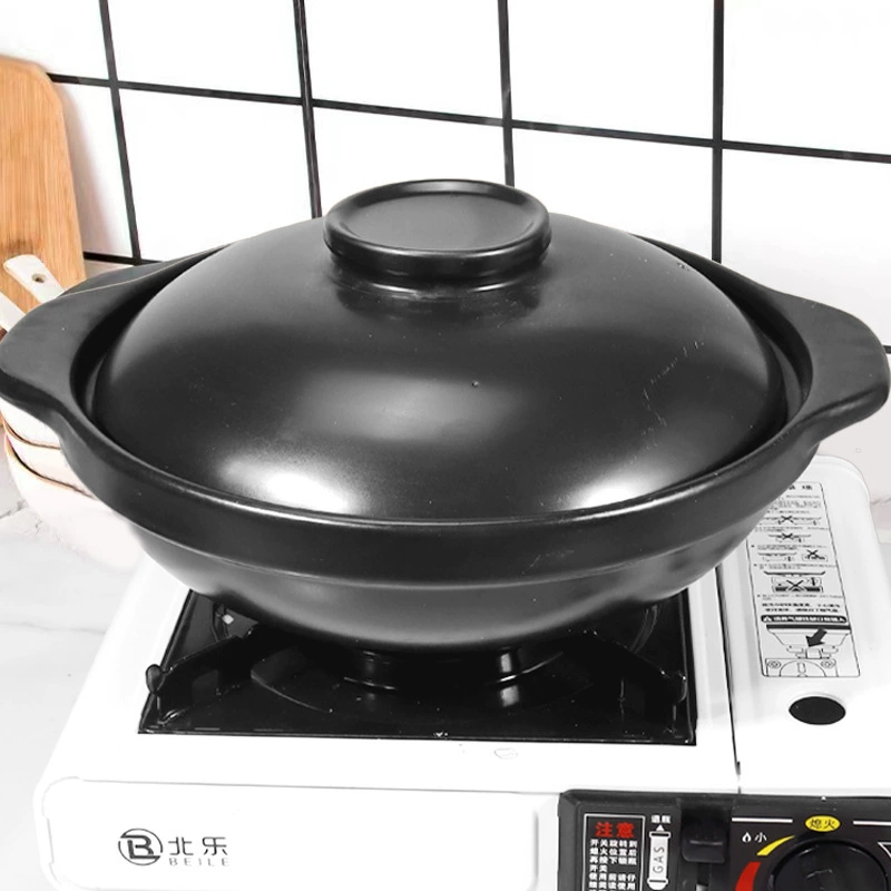 Каншу кастрюля отель коммерческий большой емкости мелкое дно рагу горшок бытовой Тушеная Курица голова рыбы горячий горшок рагу суп Ресторан сухой горшок