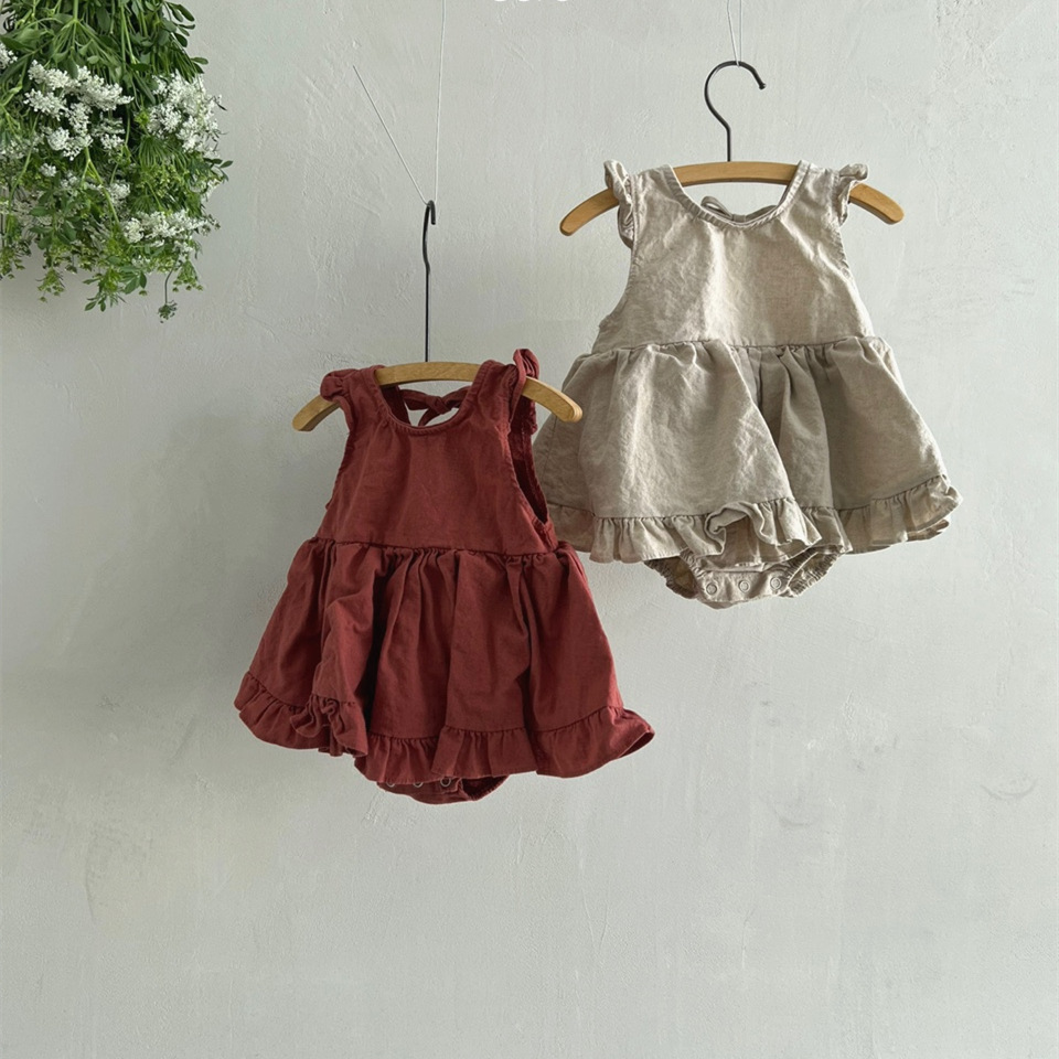 Ropa de verano coreana para niños, bolsas para niños, ropa de verano para niñas, camisetas para bebés, falda para bebés, ropa de verano