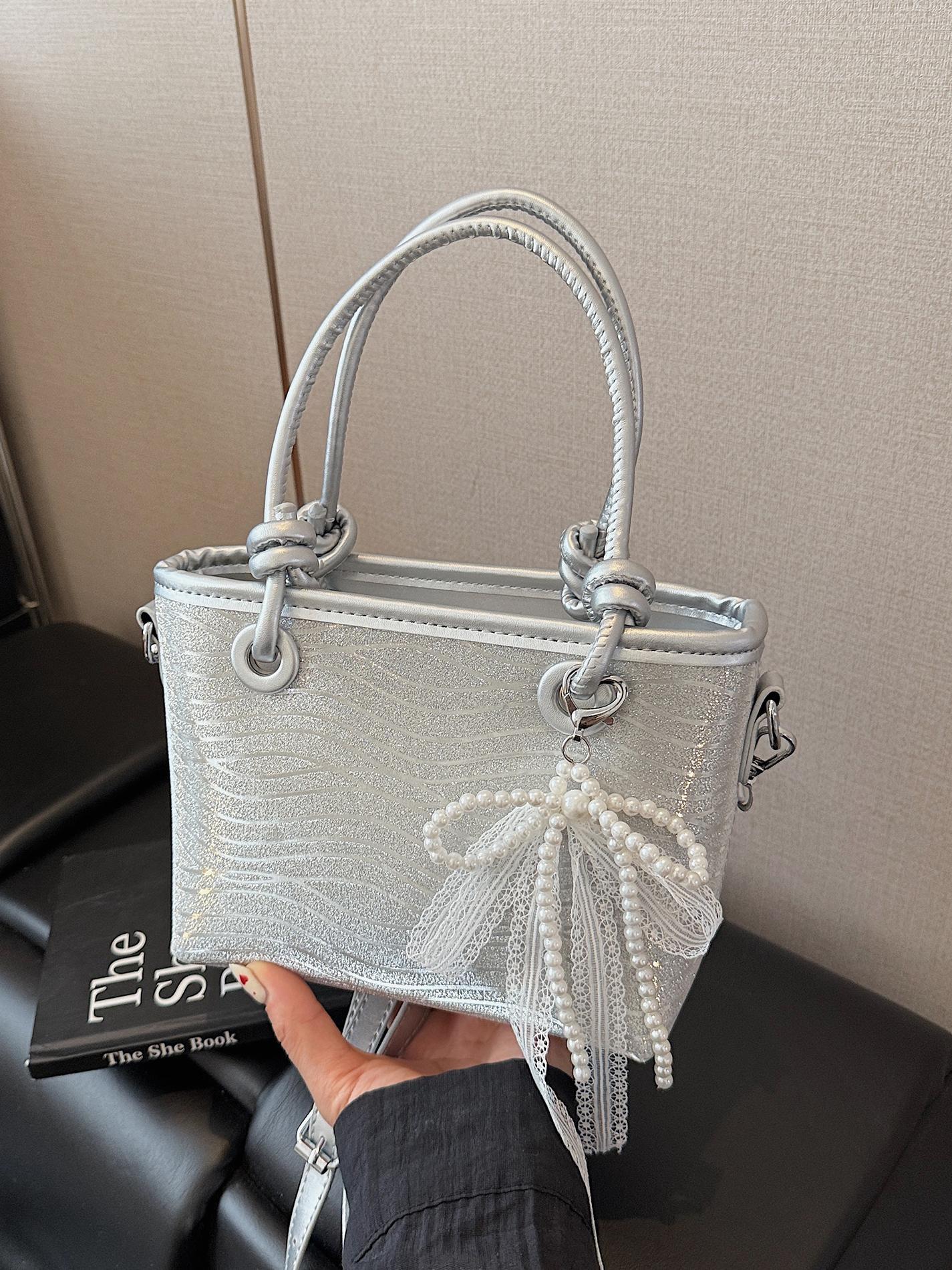 Transfronterizo coreano estilo extranjero simple bolso de cubo 2025 nuevo estilo de transporte de textura bolso de hombro de moda universal bolso de mano