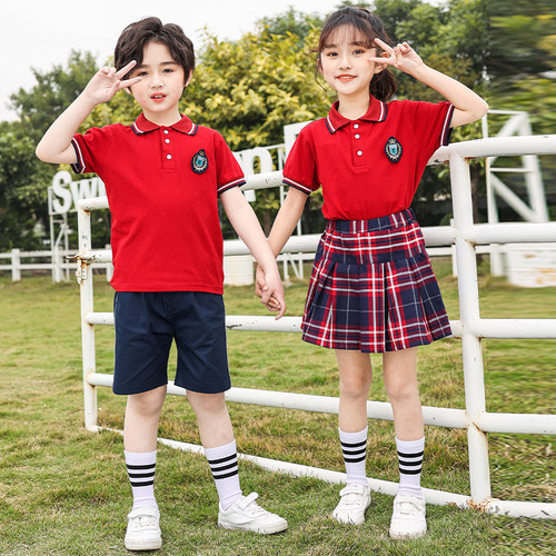 Preschool summer uniform, primary school uniform, kindergarten teacher uniform, kindergarten class uniform, children's school uniform set