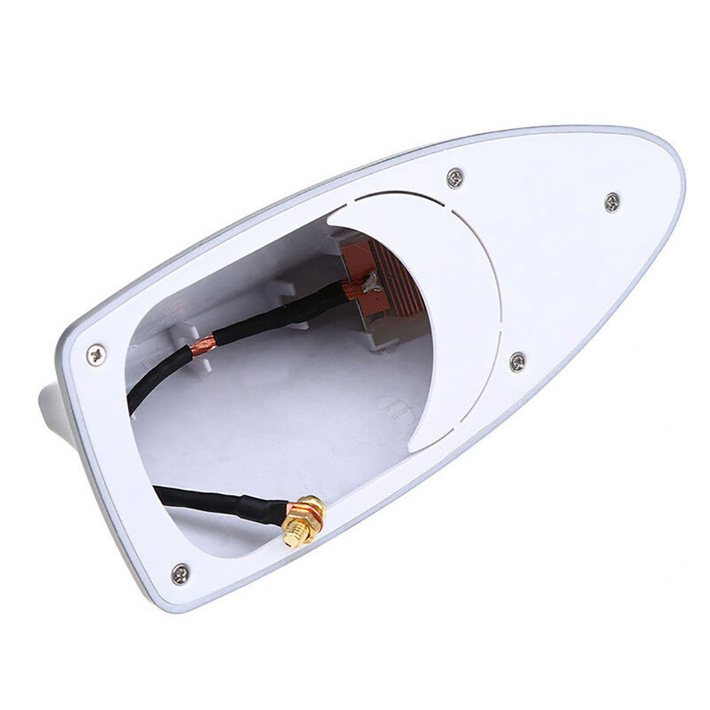 Car Decoration Shark Fin Universal Antenna, Radio-Specific Antenna, Car Roof Spoiler Antenna Modification, No Drilling Required