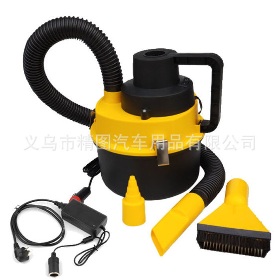 Drum Car Vacuum Cleaner Wet and Dry Strengthen Car Vacuum Cleaner High Power Car Vacuum Cleaner