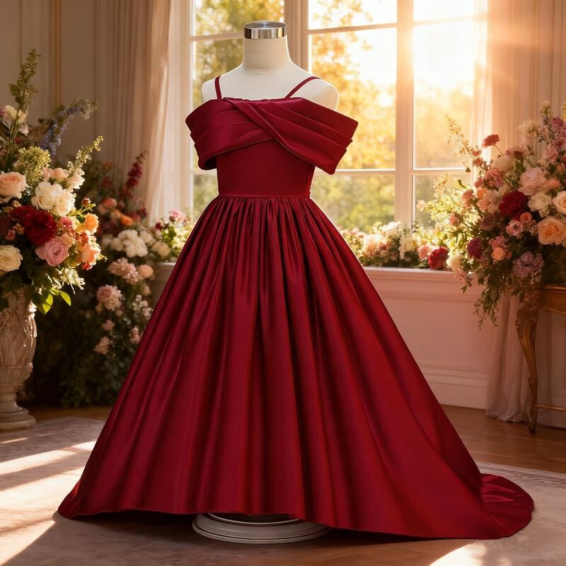 A 18565 Straps Long Dress with Train拖尾吊带长裙 A 18565 Straps Long Dress with Train拖尾吊带长裙