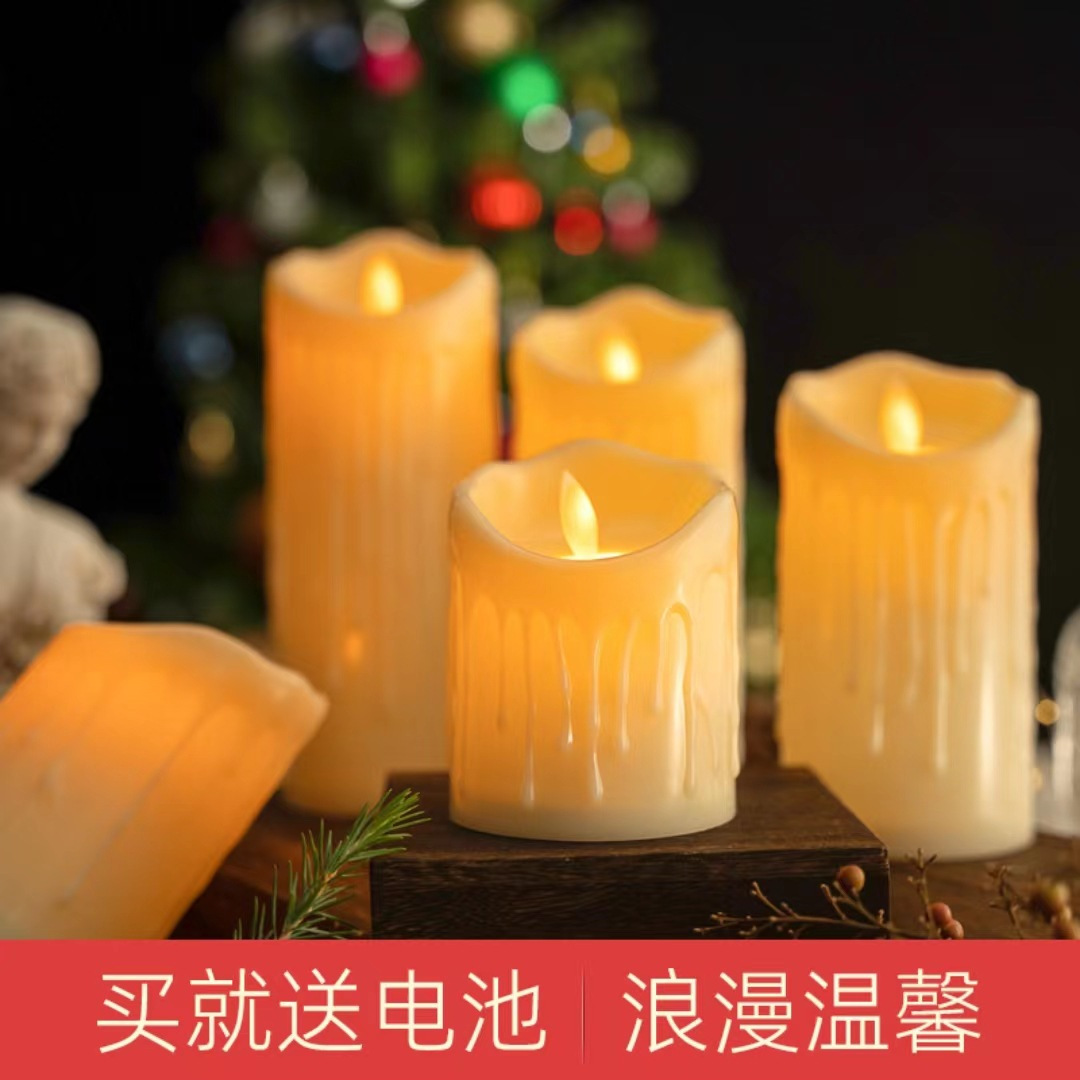 LED electronic candle light simulation fake candle birthday romantic…