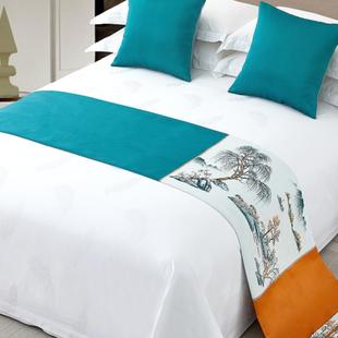 Ll Hotel Bedside Towel Light Luxury Internet Celebrity Hotel Luxury B&B Home Bed Flag Bed Blanket Bed