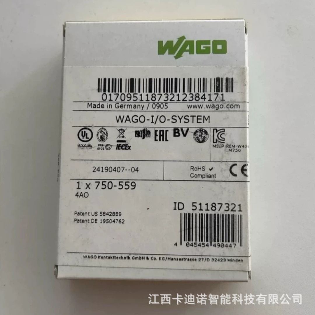 WAGO万可模块750-559全新现货议价销售