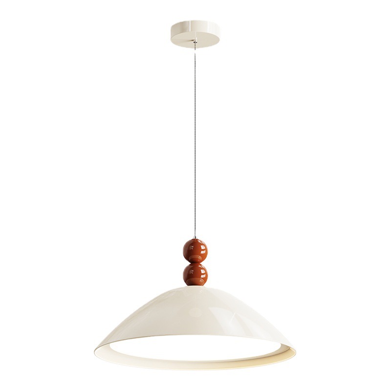 Lámpara de restaurante de viento crema nórdica minimalista creativa lámpara de restaurante lámpara de arte red lámpara de bar roja lámpara de lámpara Zhongshan