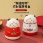 桌面家用自动卡通牙签罐