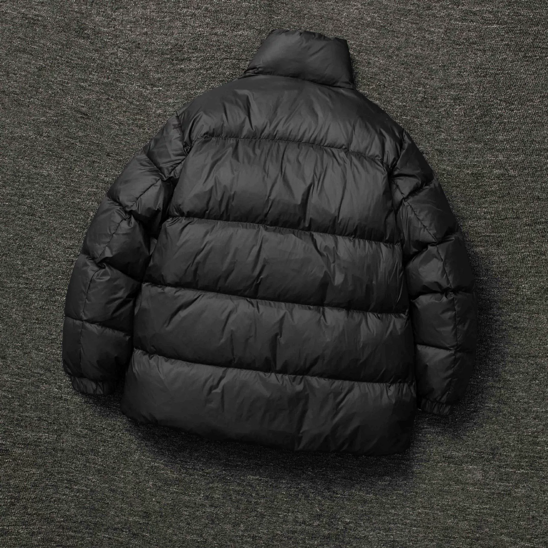 Down jacket, design velvet suspenders, increased thickness, duck down