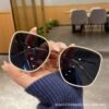 Brand sunglasses, retro square sun protection cream, glasses solar-powered, Korean style, internet celebrity, UF-protection