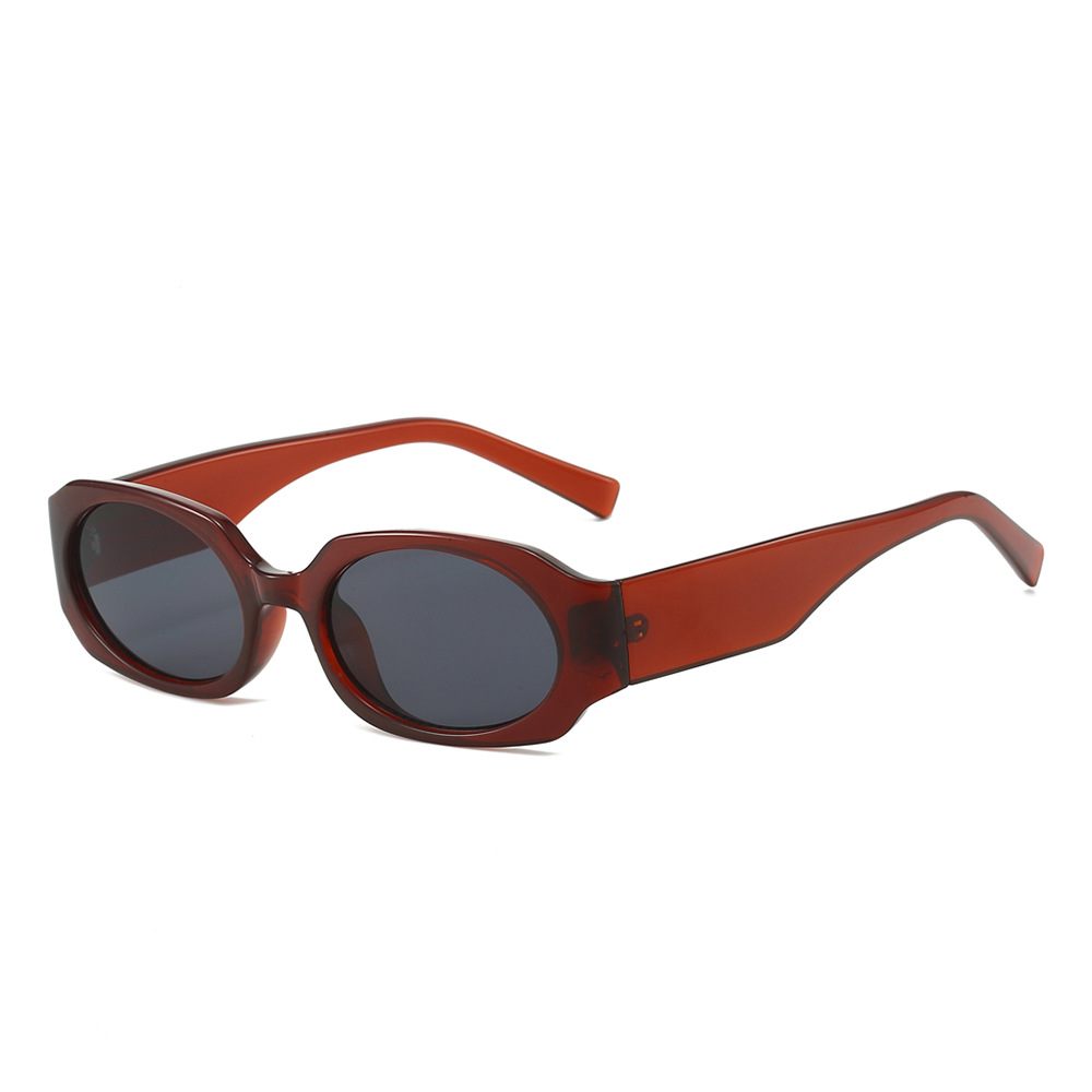2024 nueva fábrica directa europea y americana transfronteriza gafas de sol caja personalidad tendencia color coincidencia gafas de sol calle tiro