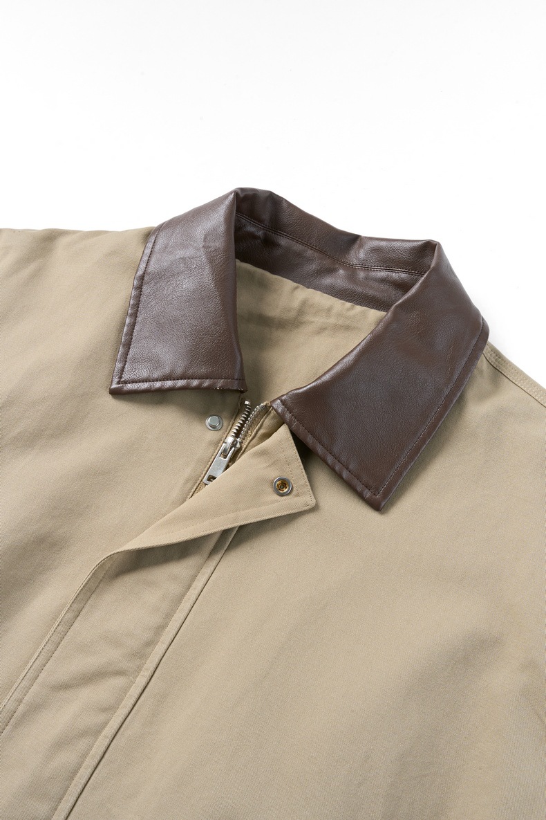 Inflation Vintage Zip-Up Fitted Jacket