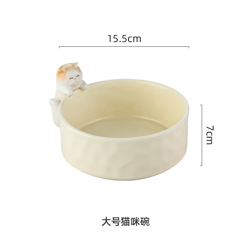 Entrada llave de entrada cerámica Shiba Inu gato lindo salón Mesa café zapato cosméticos joyería almacenamiento Tazón