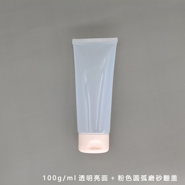 Botella vacía de 100g 100ml para productos de cuidado de la piel, cosméticos, tubo transparente para gel, esencia, loción, subenvasado, en stock.