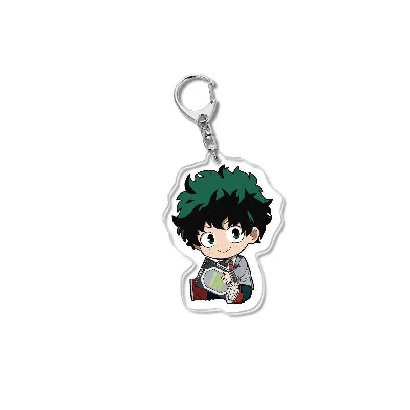 acrylic keychain, heroes, creative jewelry, Birthday gift