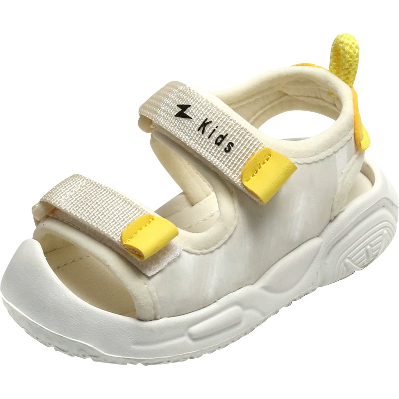 麦布熊 Children's summer non-slip sandals for early age for boys, children's bag, soft sole