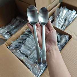 加厚不锈钢勺子西餐具咖啡勺搅拌勺精致迷你勺家用调料勺盐勺汤勺