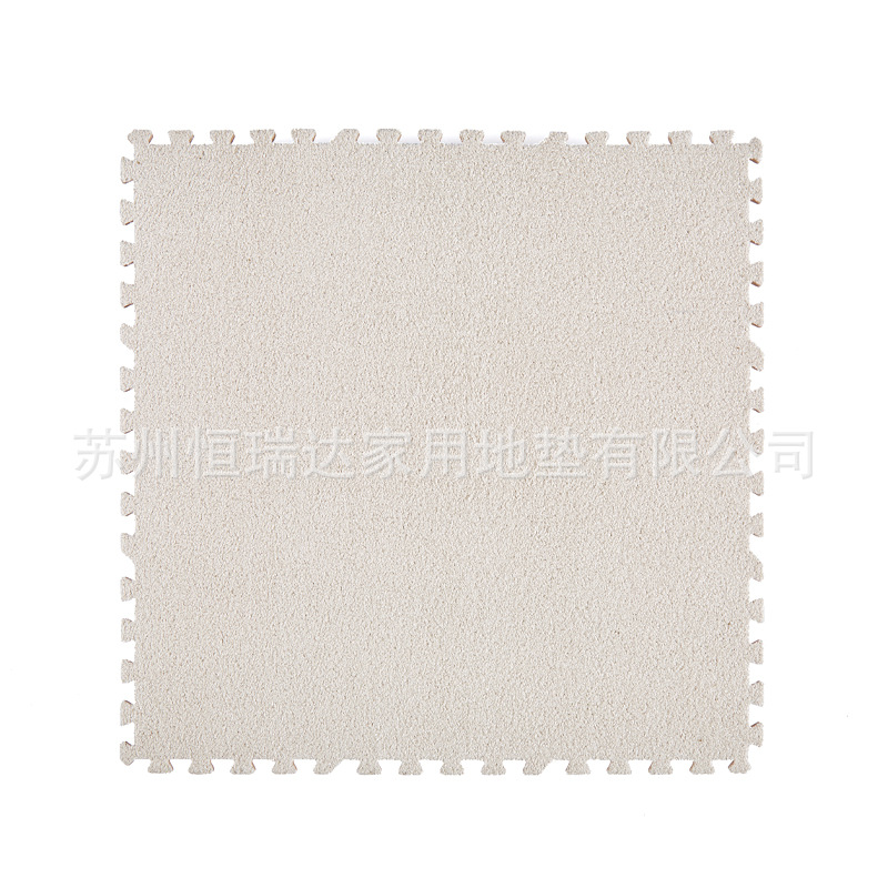 8mm oblicuo diente corto terciopelo Eva espuma estera kindergarten educativo Full-shop niños gateando estera resistente a la caída