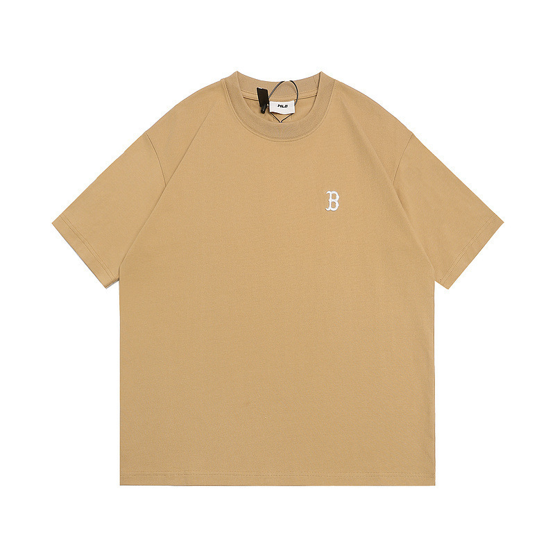 高バージョン.MLB 男女カップルクラシック小刺繍スポーツカジュアルファッション Tシャツ半袖 25 春の新作|undefined