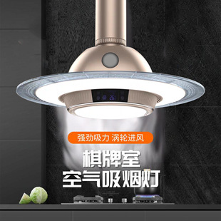 Smoking Lamp in Chess and Card Room, Mahjong Room Lighting, Smoke Removal and Exhaust, Billiard Hall Smoke Exhaust Machine, Living Room Fresh Air