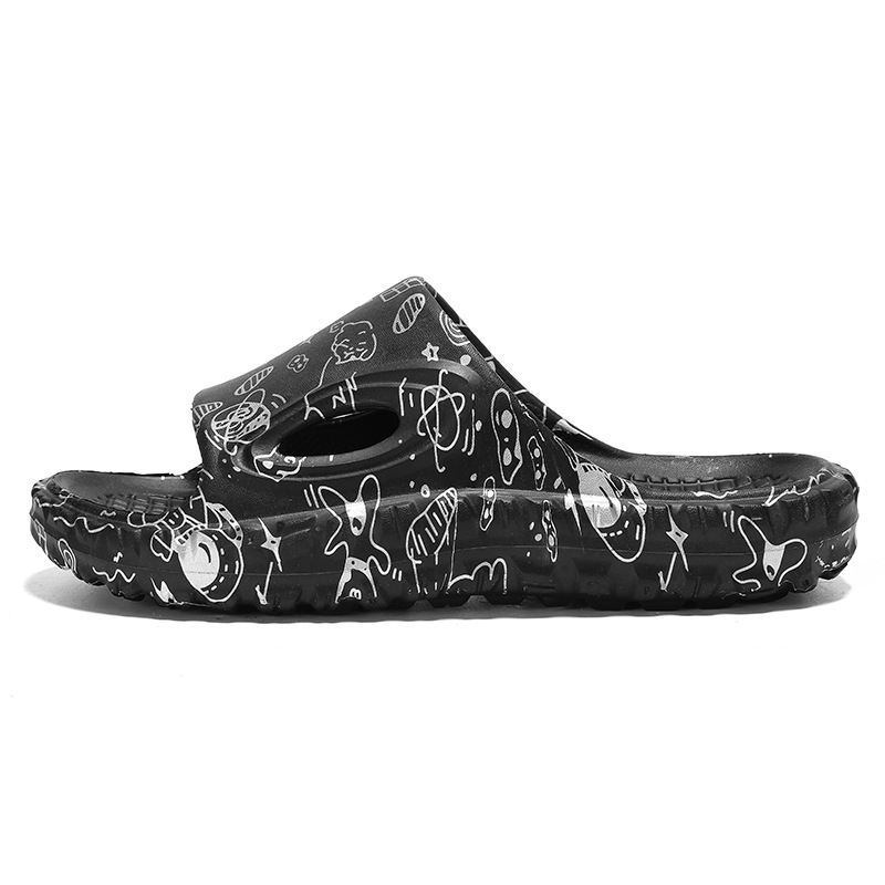 Agencia de nuevos zapatillas antideslizantes de base gruesa al aire libre zapatillas de coco para hombres transfronterizos