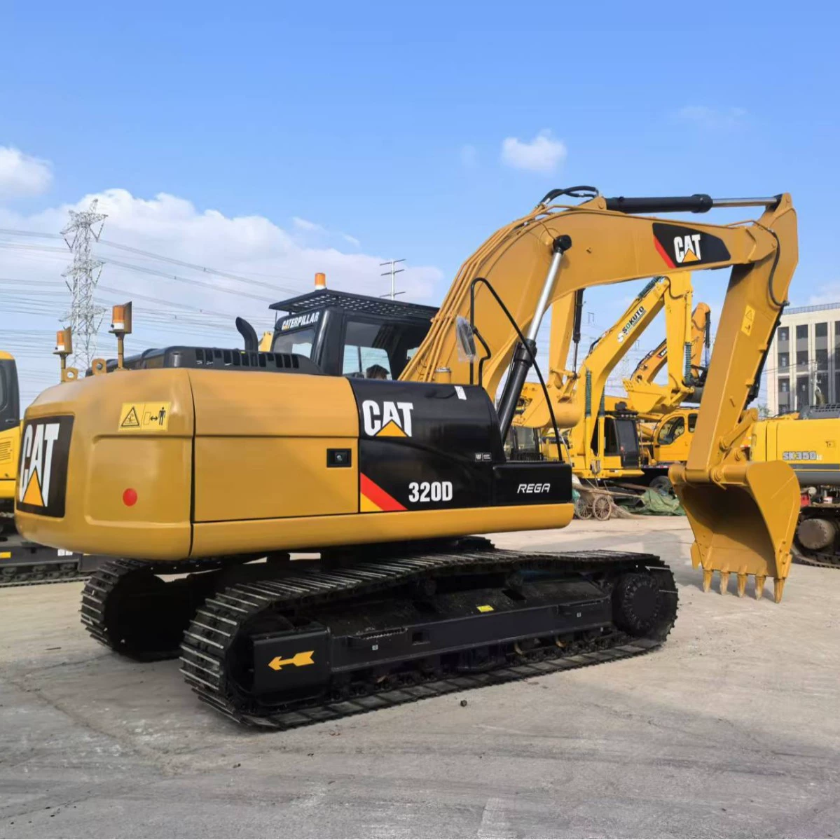 Экскаватор CAT320D, экспортные прямые продажи оригинального экскаватора Carter 320D, подержанный экскаватор 90% новый в наличии